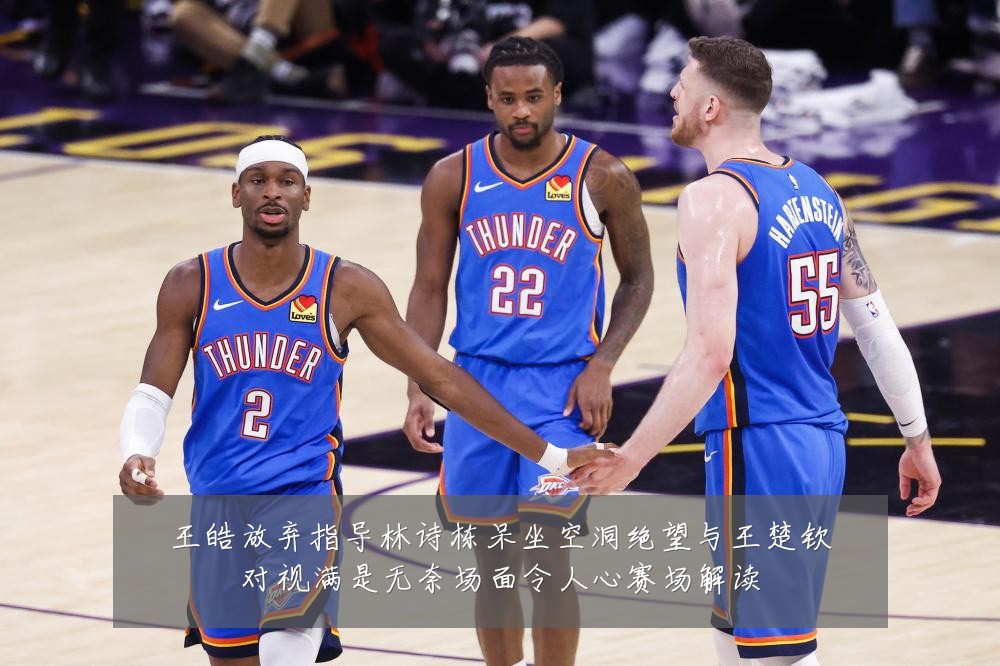 王皓放弃指导林诗栋呆坐空洞绝望与王楚钦对视满是无奈场面令人心赛场解读